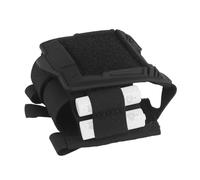 PBTMCD Pochette De Batterie for Casque Tactique, avec Sangles Élastiques Et Boucle À Crochet for PVS-31(BK)