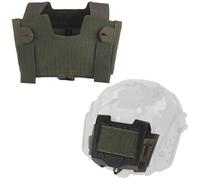 PBTMCD Pochette De Batterie for Casque Tactique, avec Sangles Élastiques Et Boucle À Crochet for PVS-31(OD)