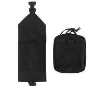 PBTMCD Pochette Tactique IFAK - Trousse Médicale De Premiers Secours Molle avec Double Fermeture Éclair À Accès Rapide(BK)