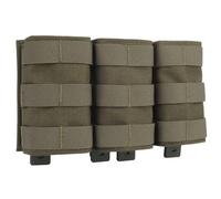 PBTMCD Pochette Tactique Triple 5.56 Fast Mag - Porte-revues Molle À Dessus Ouvert for Un Rechargement Rapide(RG)