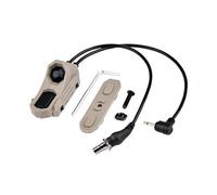 PBTMCD Pressostat D'activation À Distance Bouton Double Fil Modulaire Tactique, for Rail De 20 Mm Et Système M&K(SF+2.5 Plug DE)