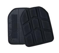 PBTMCD Rembourrage en Mousse EVA for Gilet Tactique - Inserts Respirants Et Légers Absorbant Les Chocs 25,4 X 30,5 Cm for Porte-plaques Gilets Airsoft(Black)