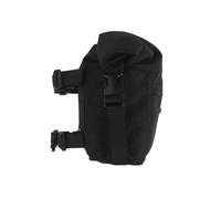 PBTMCD Sac De Poitrine D'extension Tactique-Pochette D'administration Molle Grande Capacité avec Pack Fonctions Harnais en H Réglable for Les Plates-Formes(BK)