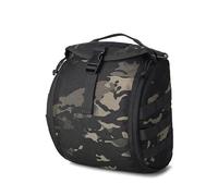PBTMCD Sac De Transport for Casque Tactique - Pack D'accessoires Camouflage Compatible Molle for Équipement Combat Airsoft Et Sports Plein Air(Black CP)