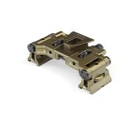 PBTMCD Support De Casque Modulaire en Métal, Système Pont Binoculaire Monoculaire Ou N..VG(Gold)