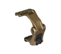 PBTMCD Support De Loupe FTC avec Levier QD Rapide, Mécanisme Dégagement Et Basculement vers Le Centre(2.26" Gold(Universal))