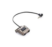 PBTMCD Support Décalé Intégré Tan + Interrupteur À Distance for Lumières Scout M300/M600(3.5mm Plug)