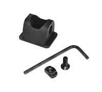 PBTMCD Support Latéral Rabattable for Lampe Torche M340C/M640DF - Compatible avec Rail M, Base Décalée en Aluminium Visserie