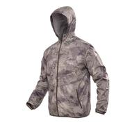 PBTMCD Veste Coupe-Vent Légère De Camouflage for Les Sports Plein Air Et Une Utilisation Tactique(Multicolor,XXL)