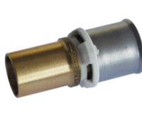 PBTUB - Raccord passerelle pour cuivre de 18 mm à Multicouche de 20 mm - PBTRAMCRAC2018