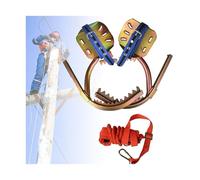 PBWERIGL Crampons d'escalade d'arbres, Équipement d'escalade d'arbre en Acier Inoxydable, modèles Multiples for la Chasse, l'observation de cueillette des Fruits(450model)