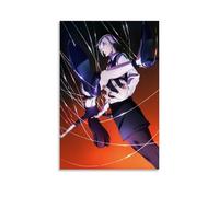 PBYOSCZYE Death Parade Poster de personnages de bandes dessinées Peinture décorative sur toile Art mural pour salon, chambre à coucher, 20 x 30 cm