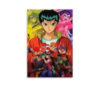 PBYOSCZYE YuYu Hakusho Personnages de bande dessinée Fan Art mural Impression d'image moderne Décoration de chambre familiale 30 x 45 cm