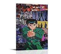 PBYOSCZYE YuYu Hakusho Poster art de personnages de bande dessinée Peinture décorative Toile Art mural Salon Poster Chambre Peinture 40 x 60 cm