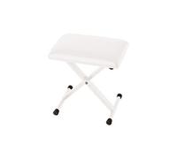 PC-110-WH - Banquette en X pour piano - Blanche