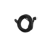 PC-186-VDE-10M - Câble d'alimentation - power CEE 7/7 (M) incliné pour power IEC 60320 C13 droit - 16 A - 10 m - moulé - noir