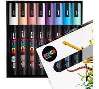 - Pc-5m - Marqueurs Peinture - 1,8-2,5 Mm - Lot De 8 Nébuleuses Dans Une Pochette Cadeau[Z2859]