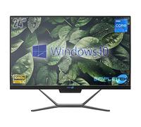 PC All in One Core i7 Windows 10 Pro 24" FHD | 16 Go RAM SSD 240 Go | Webcam intégrée WiFi5 | Ordinateur de bureau fixe Aio Bureau Maison école - Simpletek