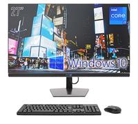 PC All in One Display 27" 2K Core i7 Jusqu'à 3,60 GHz Windows 10 | Radeon RX550 4 Go | 16 Go RAM 2 To SSD | WiFi BT HDMI Webcam 1080p | Gaming AiO Ordinateur fixe graphique vidéo