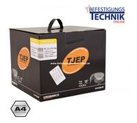 PC Clous pour bobines 2,8x75mm anneau inox A4 15° plast tête bombée pour cloueur Bostitch N75C-2-E 1,6M