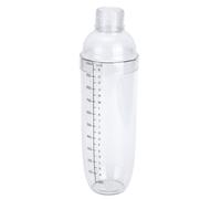 PC Cocktail Shaker avec échelle lait théière jus de fruits vin gobelet plastique pour Home Bar Store