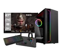 PC Complet Intel Core i7 12700F, 32GB DDR4, 2TB NVMe, GeForce RTX 4060, Windows 11, WIFI + Moniteur 27 + Pack combo