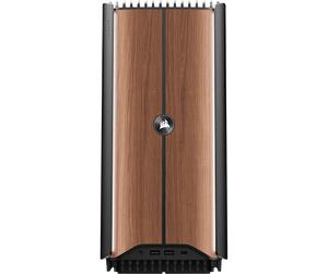 PC CORSAIR ONE a600 - Bois foncé : Processeur AMD Ryzen 7 9800X3D avec refroidisseur liquide et GeForce RTX 5080, 64 Go DDR5, SSD de 4 To (2 To/2 To) M.2, Windows 11 Famille (PE) New