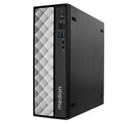 MEDION AKOYA T80 Intel® Core™ i7 i7-12650H 16 Go DDR4-SDRAM 1,02 To SSD Windows 11 Home Mini PC Noir