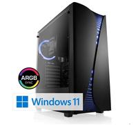 PC Gaming M10850H AMD Ryzen 7 5700G 8x 3800 MHz AMD Radeon Graphics 16 Go DDR4 RAM M.2 SSD 1000 Go Windows 11
