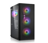 PC de Jeu Ryzen 5 8400F 6X 4,7 GHz, 16 Go de RAM DDR5, SSD M.2 de 1 to, AMD RX 9060 XT 16 Go, Win 11 Pro - PC Gamer pour WQHD