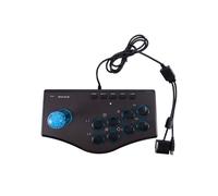 PC Fighting PS3 TV Set Top Box Long Stick Arcade Game Joystick PC USBF Joystick King of Fighters - Noir