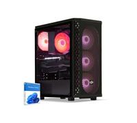 Sedatech PC Gamer Advanced Tower ATX • AMD Ryzen 5 5500 6x 3.6Ghz • Geforce RTX4060Ti • 16Go RAM • 1To SSD M.2 • Wifi • Windows 11 • Unité centrale Noir
