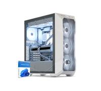 PC Gamer Advanced Watercooling White Case . AMD Ryzen 9 9900X . RTX4060Ti . 32Go DDR5 . 2To SSD M.2 . Windows 11