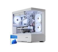 Sedatech PC Gamer Advanced Watercooling White Edition • AMD Ryzen 9 9900X • RTX5080 • 32Go DDR5 • 2To SSD M.2 • Windows 11 Blanc