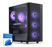 Sedatech PC Gamer Advanced ATX • AMD Ryzen 5 7600X • Radeon RX 7800XT • 32Go DDR5 • 2To SSD M.2 • Wifi, USB 3.2 • BT • Windows 11 • Unité centrale Noir