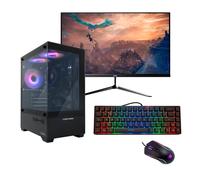PC Gamer Complet DeepGaming Spectre - AMD Ryzen 5 5600G, AMD Vega 7, RAM 16Go, SSD M.2 1To, Windows 11 Pro, WiFi - Écran 24 FullHD 120Hz + Accessoires