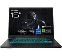 PC portable Gaming Gigabyte A16 CWHI3FR894SH 16" WQXGA 165 Hz Intel® Core™ i7 64 Go RAM 1 To SSD Nvidia GeForce RTX 5070 Noir acier