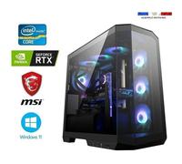 PC Gamer Intel I7-265KF - RTX 5070 12GO MSI Gaming Trio - 32GO Ram - SSD 2To - MSI Pano M100R PZ - Windows 11
