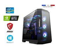 PC Gamer Intel I7-265KF - RTX 5070Ti 16GO MSI Gaming Trio - 32GO Ram - SSD 2To - MSI Pano M100R PZ - Windows 11