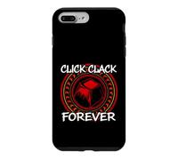 PC Gamer Mechanical Keyboard Click Clack Forever Coque pour iPhone 7 Plus/8 Plus