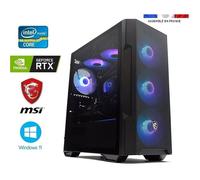 PC Gamer MSI I9-12900KF - RTX 5060 8GO MSI GAMING - 32GO Ram - SSD 2To - MSI Mag M100R - Windows 11