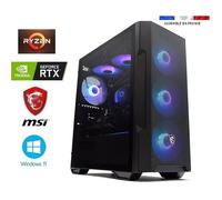 PC Gamer MSI Ryzen 7 5700X - RTX 5060 8Go MSI GAMING - 32Go Ram - SSD 2To - Windows 11