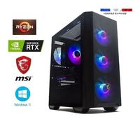 PC Gamer MSI Ryzen 7 5700X - RTX 5060Ti 16Go Ventus 2X - 32Go Ram - SSD 2To - Windows 11