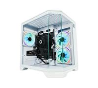PC Gamer Nitropc Avancé Silver Plus - AMD Ryzen 5 5500, RX 6600 8Go, RAM 16Go, M.2 1TB, Win11, WiFi, Blanc