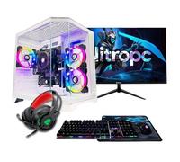 PC Gamer complet Nitropc Pack Bronze - AMD Ryzen 5 PRO 5655G, AMD Vega 7, RAM 16Go, M.2 1TB, Win11, WiFi - Écran 24 FullHD et accessoires