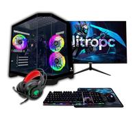 PC Gamer - NITROPC - Pack Bronze Plus - AMD Ryzen 5 5655G- 16Go RAM - 1To SSD - Écran 24
