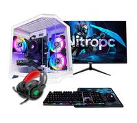 PC Gamer Nitropc Pack Silver Plus - NITROPC - Ryzen 5 5500 - RX 6600 8Go - RAM 16Go - M.2 1To