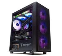 PC Gamer PcCom Ready AMD Ryzen 7 5700X, 32 Go RAM, SSD 1 To, RTX 5060 LE, Refroidissement Liquide ARGB