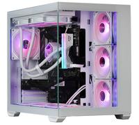 PC Gamer powered by COOLER MASTER - Sans Windows - AMD Ryzen 8700F - RTX 5060 Ti - RAM 32Go DDR5 - SSD 1To - Blanc