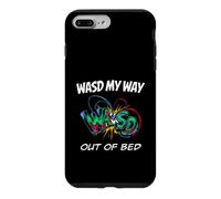 PC Gamer WASD My Way Out of Bed Funny Gaming Coque pour iPhone 7 Plus/8 Plus